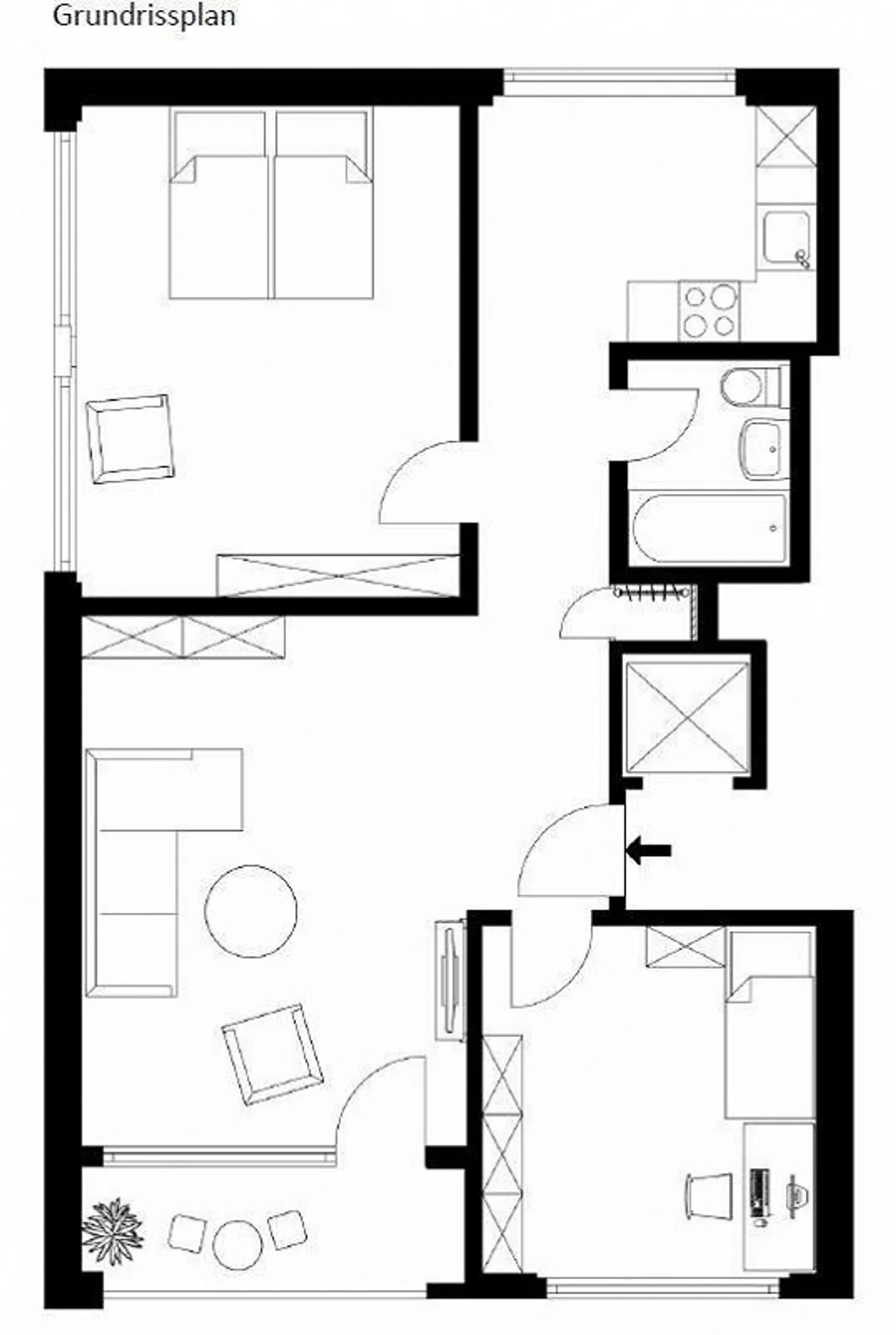 Modernes Apartment für Paare - Foto 9 von 9
