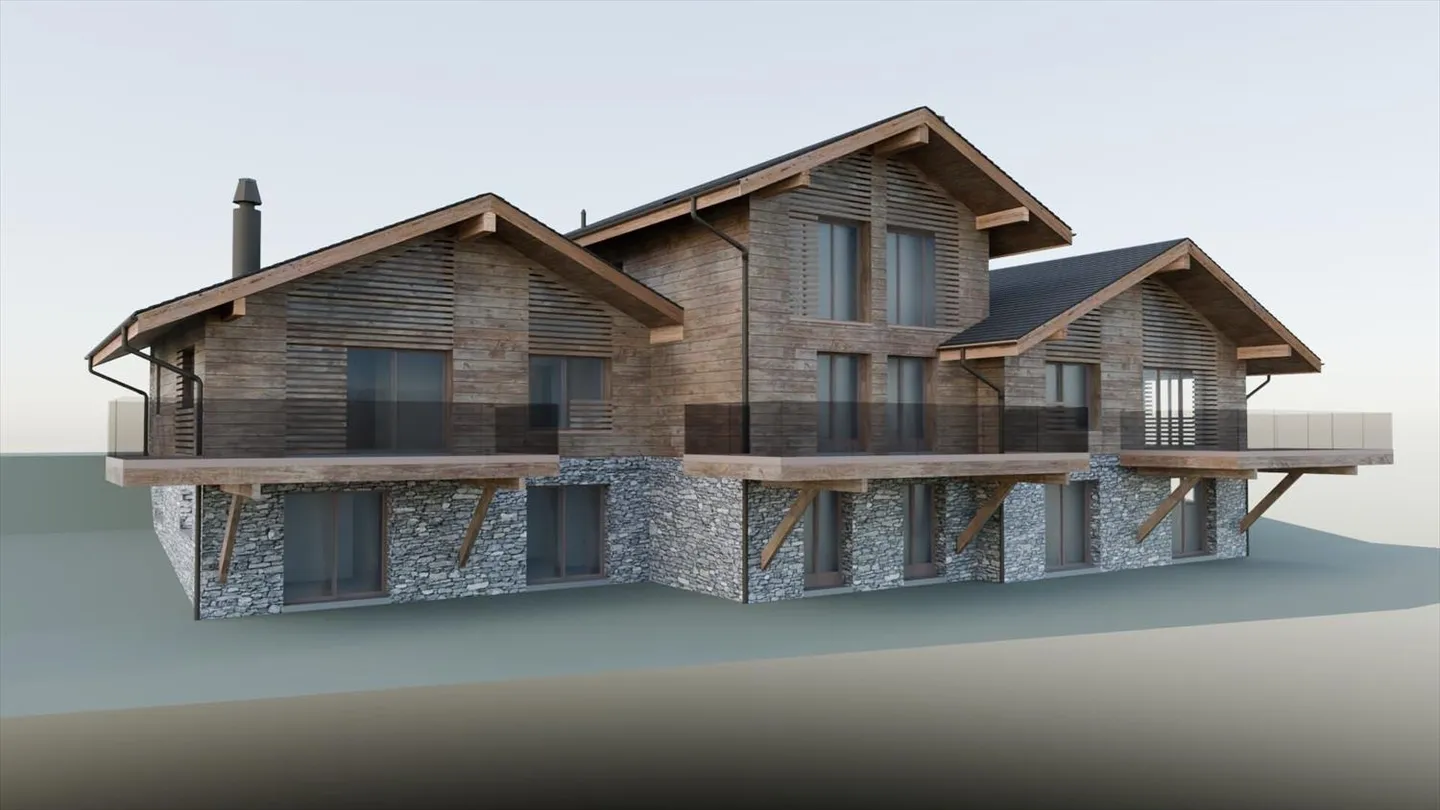 3 Chalets en projet à Haute-Nendaz - Photo 1 sur 5