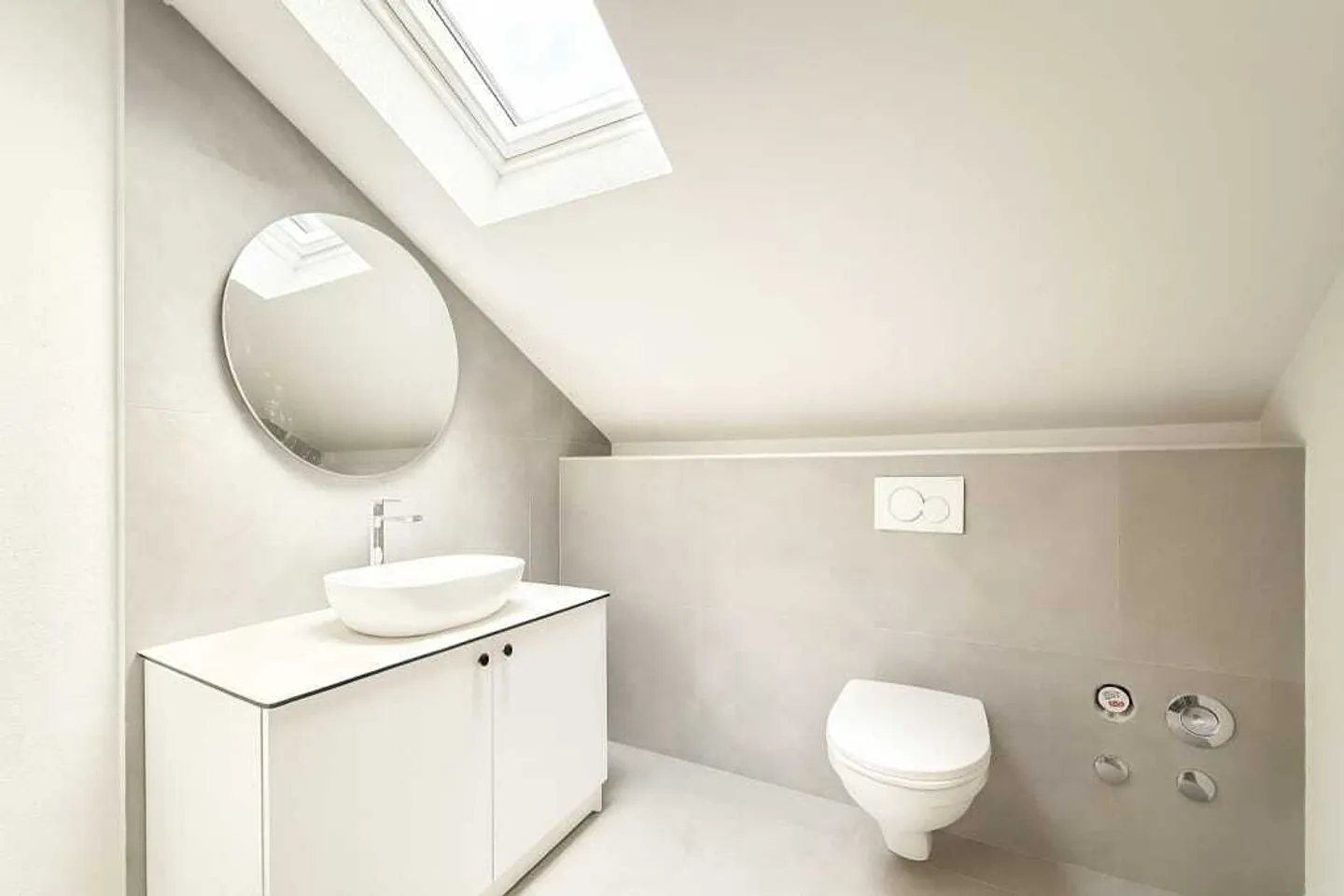 Freshly renovated 1.5-room attic apartment with style in Grenchen - Photo 4 of 5