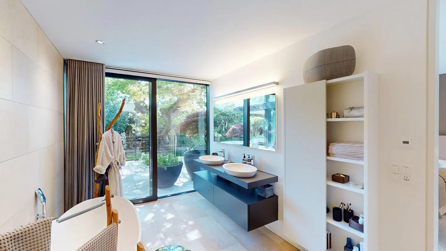 Exklusive 5.- Zi. Gartenwohnung an bester Lage von Bottmingen Luxuriöses Wohnen auf über 155 qm - Foto 14 von 14