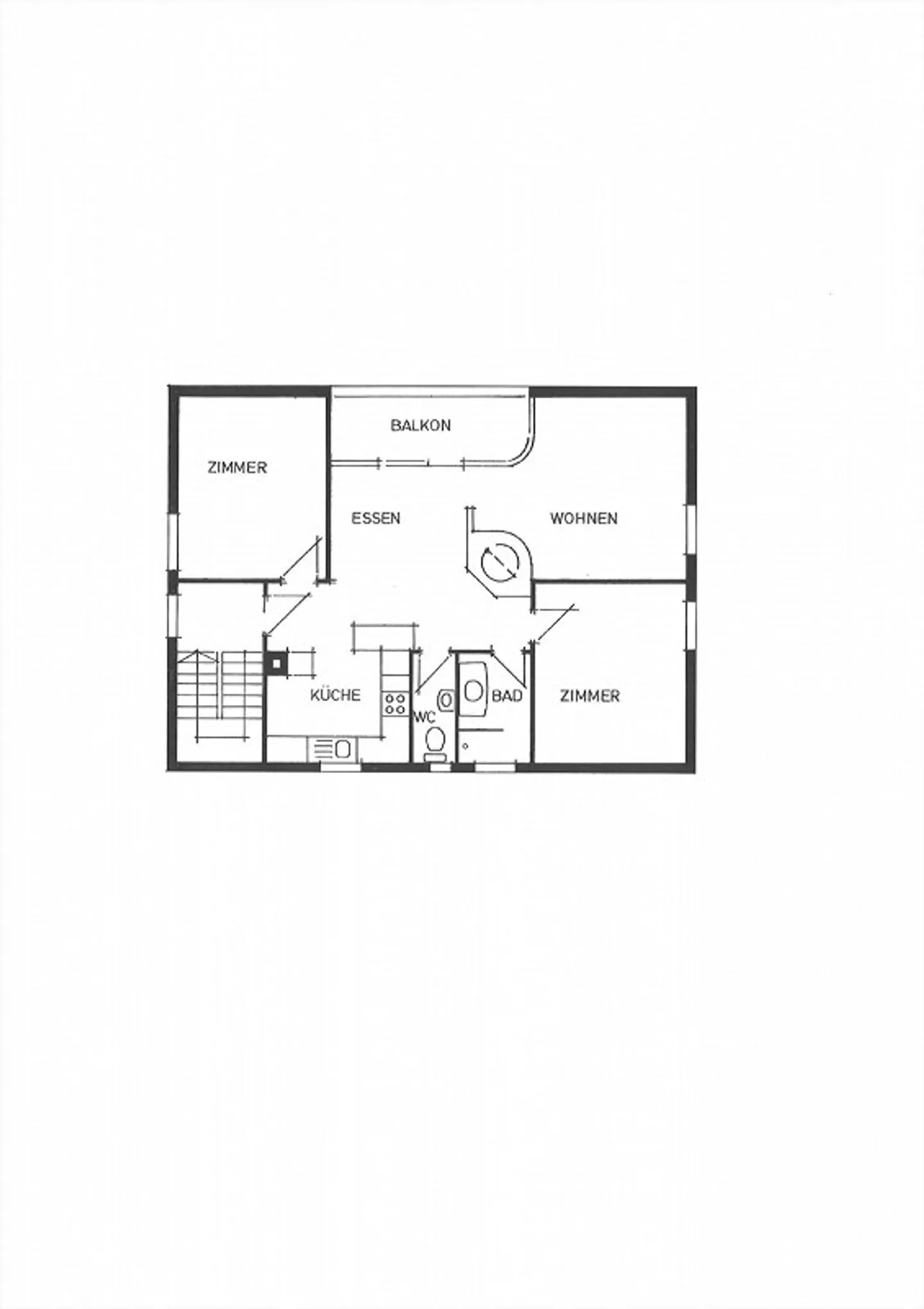 Appartement sous les combles 3½ pièces avec espace commercial dans un emplacement prisé (droit de construction) - Photo 15 sur 16