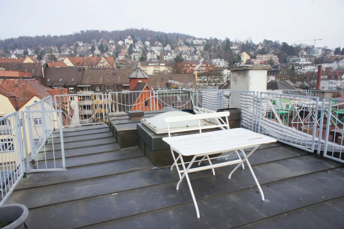 Limited until the end of April 26 - Charming penthouse apartment with roof terrace over Zurich! - Photo 9 of 11