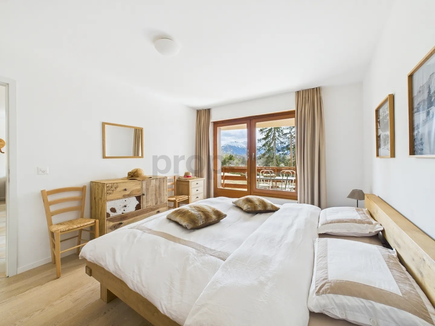 Wohnung mit atemberaubendem Blick in Crans-Montana, VS - Foto 5 von 8