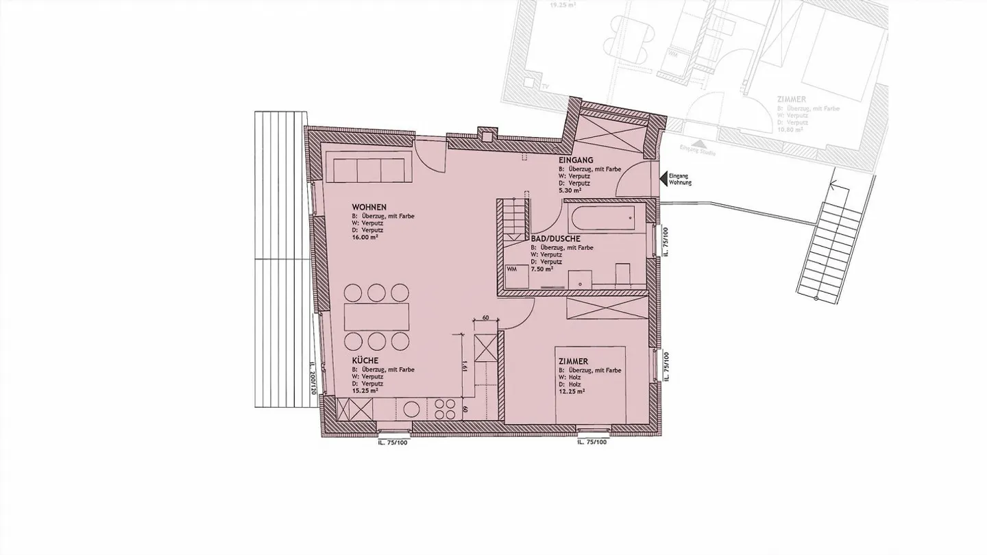 "Charmante 4.5-Zimmer-Maisonette-Wohnung mit Bergblick in Scuol " - Foto 27 von 27