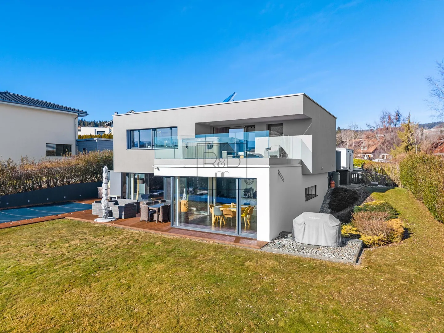 Villa contemporanea eccezionale situata a Marsens - Foto 2 di 10