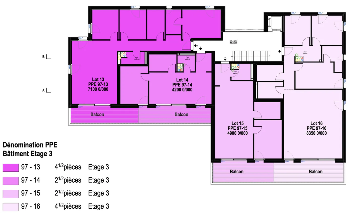 Attic 4.5 rooms - Photo 4 of 8