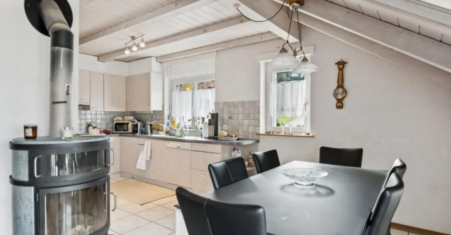 Wunderschönes Duplex mit 6,5 Zimmern im Dachgeschoss - Die Eleganz der Volumen - Foto 6 von 12