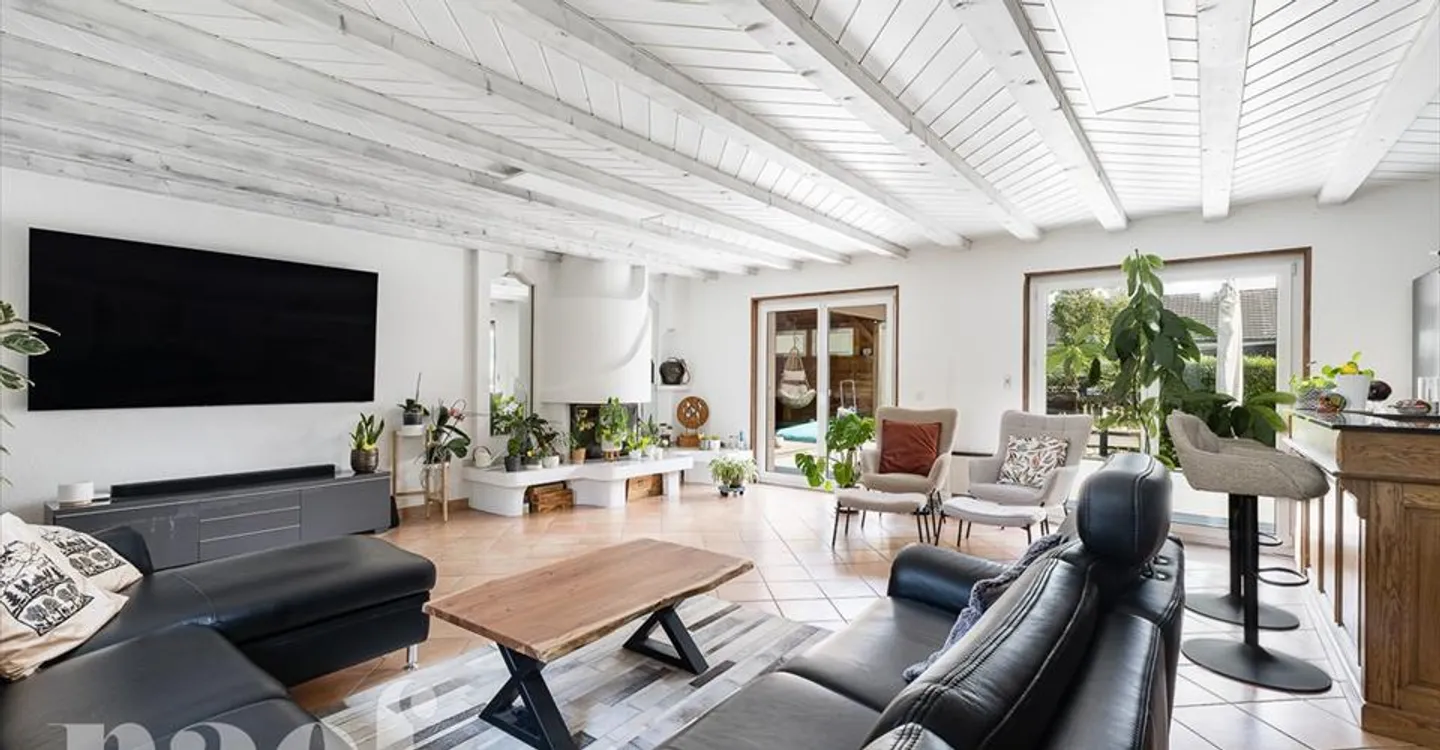 Casa indipendente di 6,5 locali a due passi dal lago in vendita a Bouveret - Foto 7 di 12