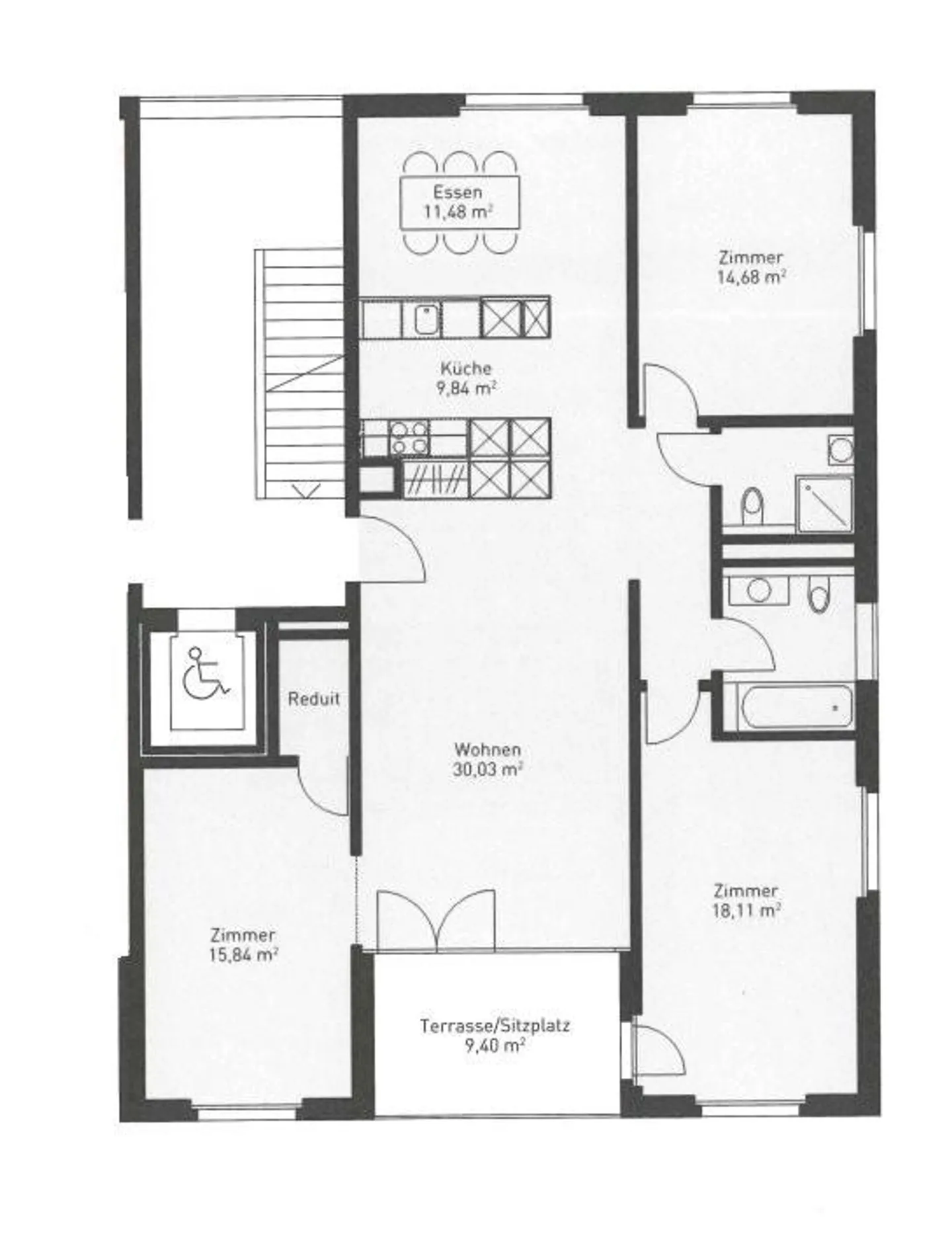 Appartement spacieux à Oberwinterthur - Photo 9 sur 10