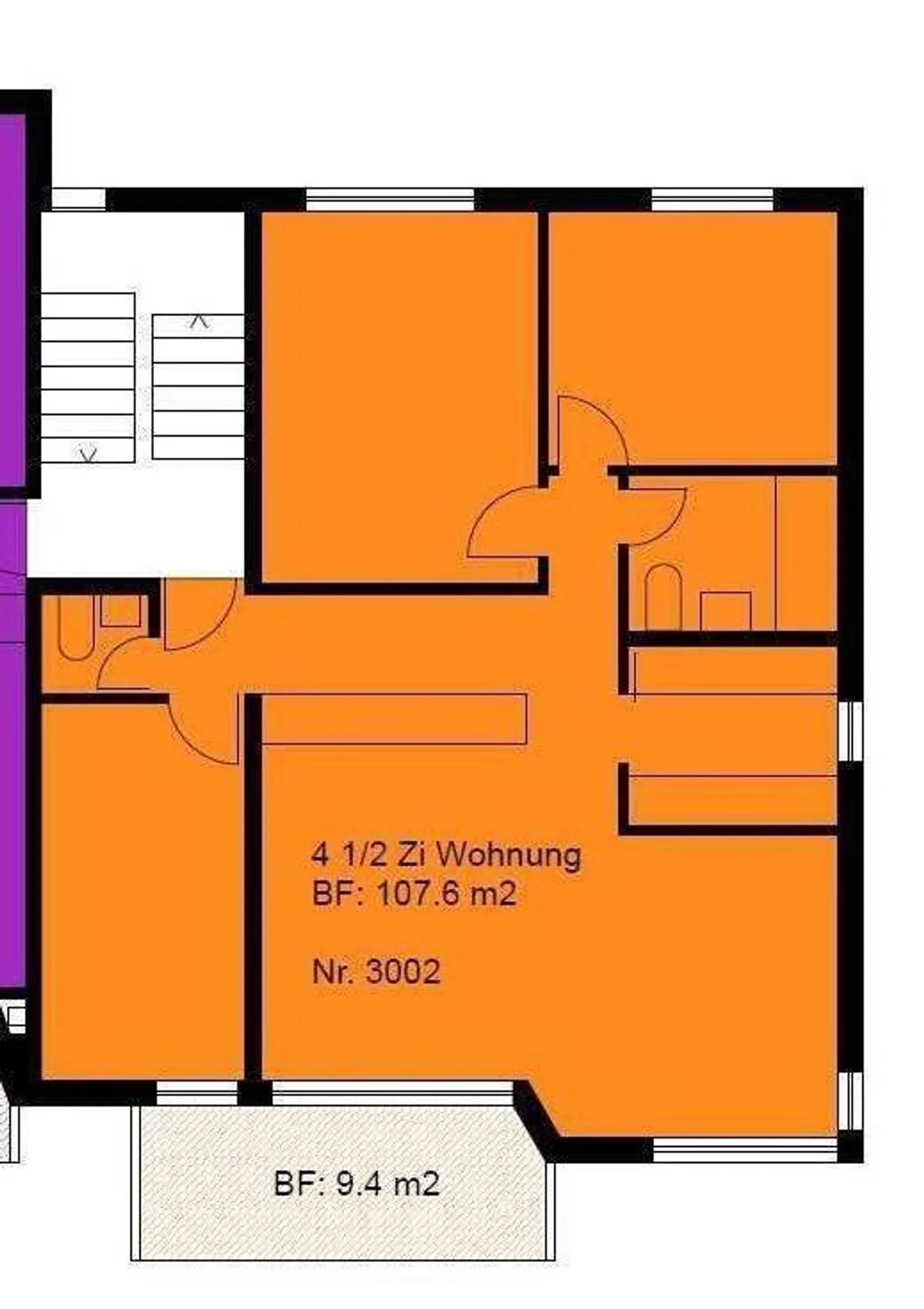 Charming 4.5-room apartment with balcony and garage in Mettmenstetten - Photo 11 of 11