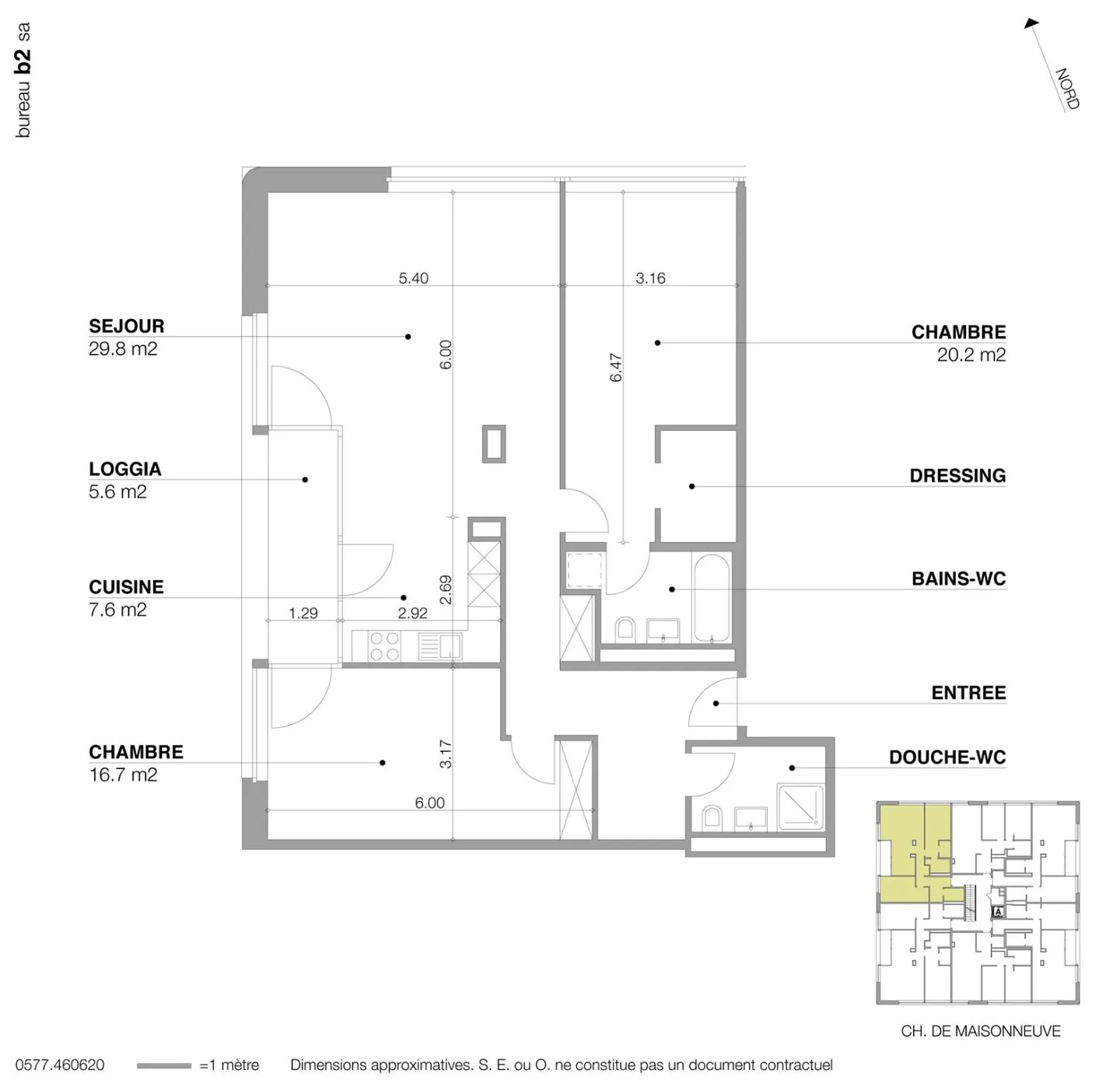 Appartement spacieux 4 pièces - Photo 6 sur 6