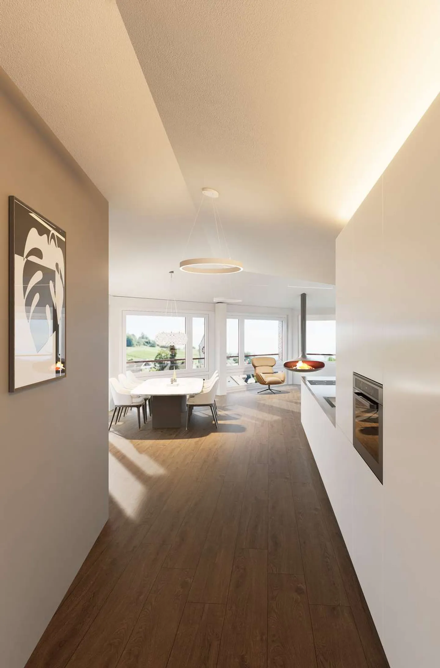 Modern Living over 2 Floors - 3.5-Room Maisonette 'To the Vines', Weiningen - Photo 2 of 13