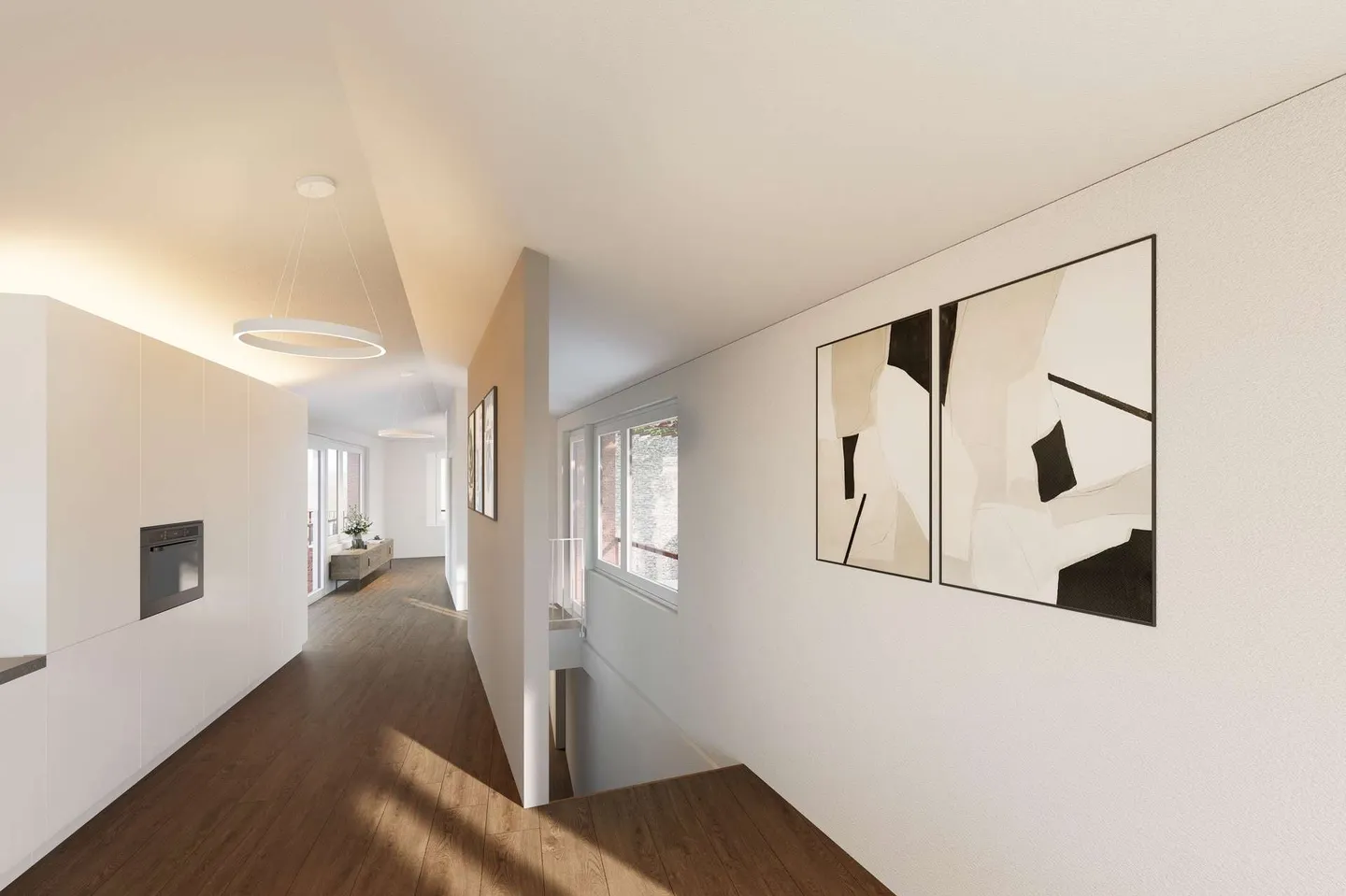 Modern Living over 2 Floors - 3.5-Room Maisonette 'To the Vines', Weiningen - Photo 3 of 13