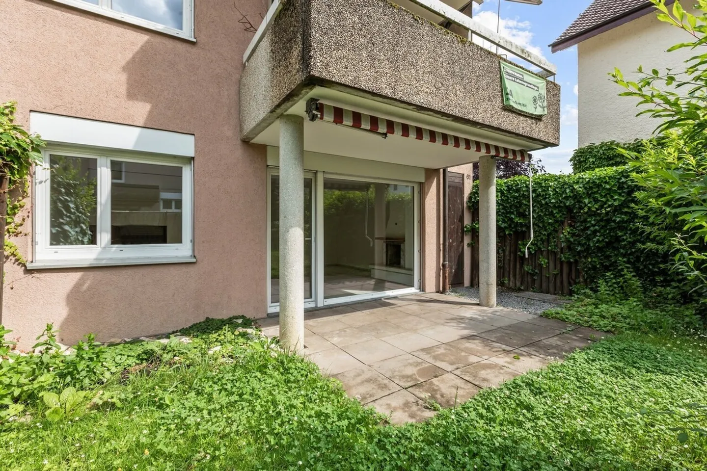 Superbe appartement avec terrasse de jardin et cheminée - emplacement idéal ! - Photo 3 sur 11