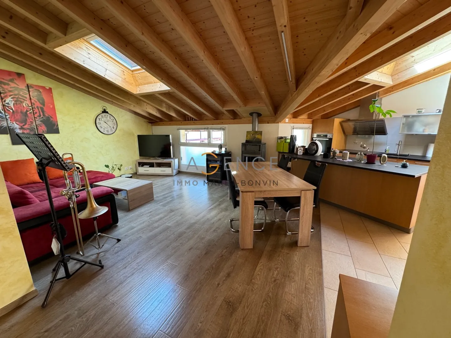 4.5 Room Attic Apartment with Loggia - Photo 1 of 13