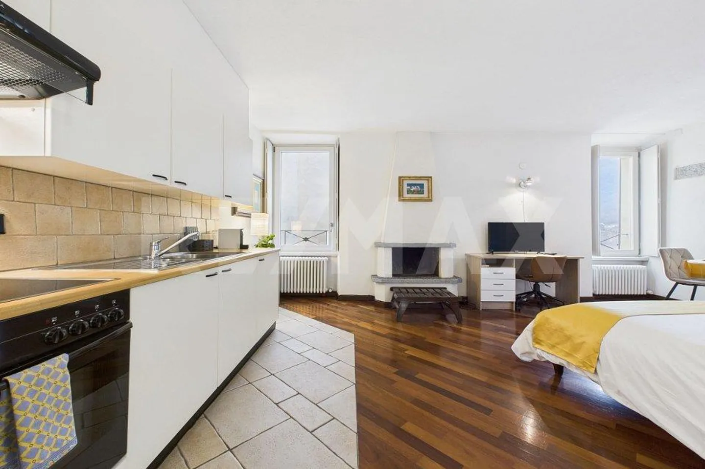 Elegante 1½ Zimmer mit Seeblick in Morcote - Foto 7 von 13