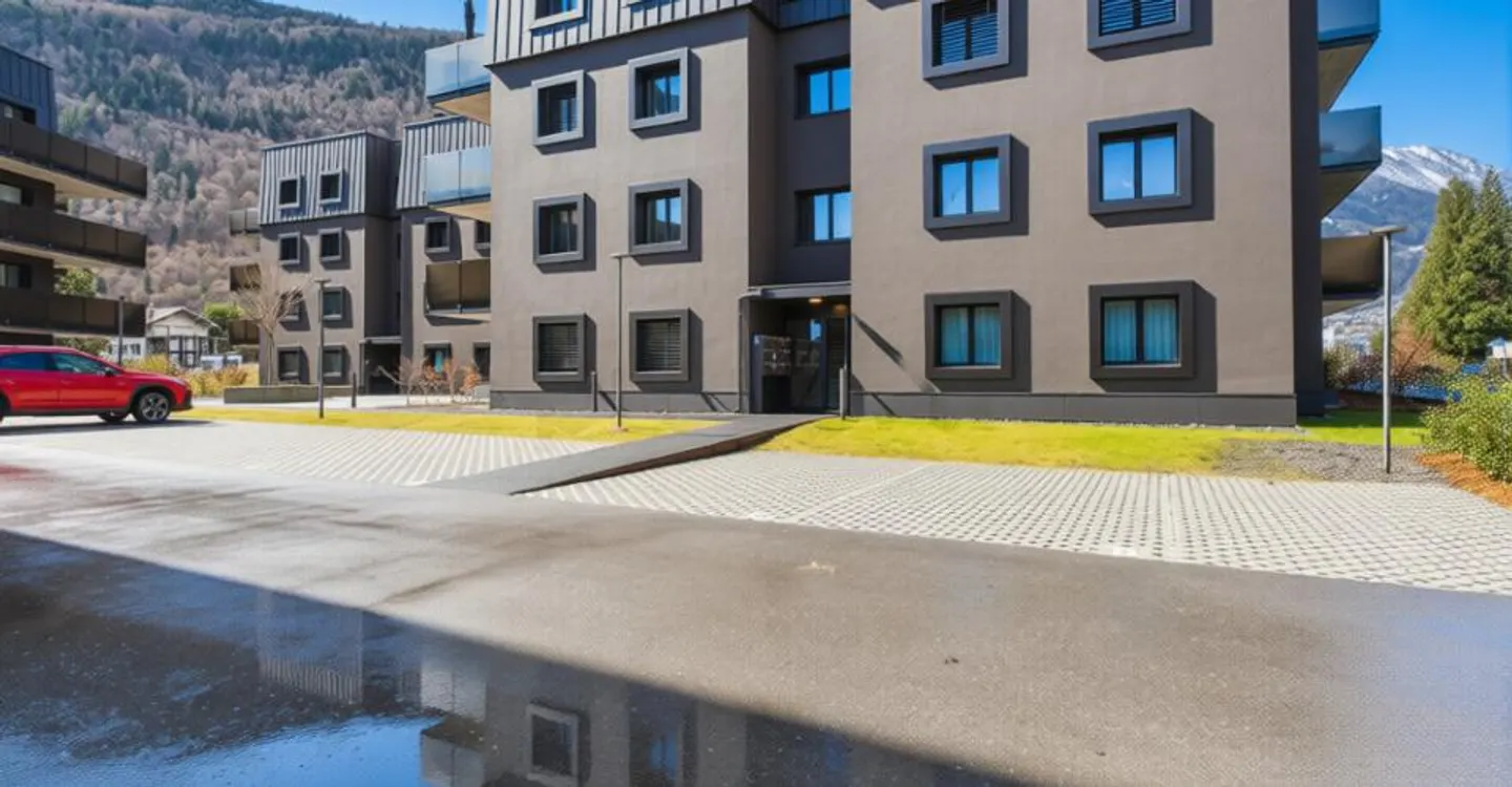 Moderne 3.5 pièces  appartement avec terrasse privative à Martigny - Foto 1 von 13