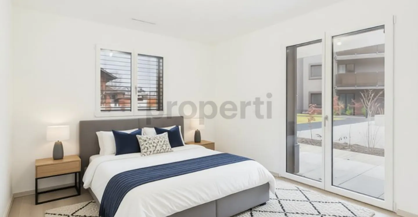 Moderne 3.5 pièces  appartement avec terrasse privative à Martigny - Foto 7 von 13