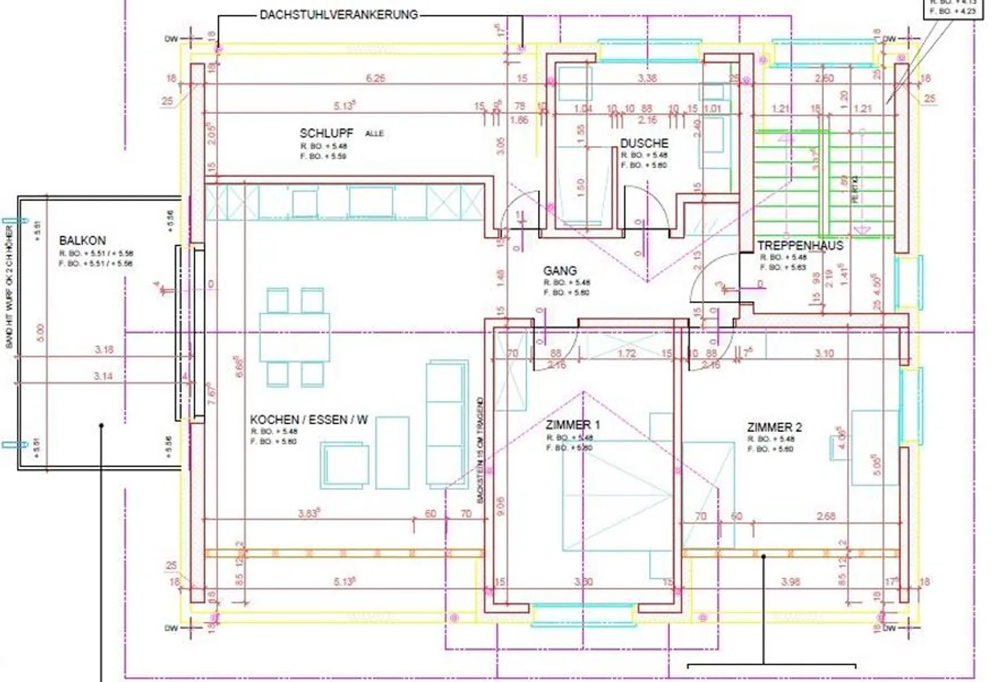 Appartamento attico di 3,5 stanze in Schickstrasse - Foto 5 di 5
