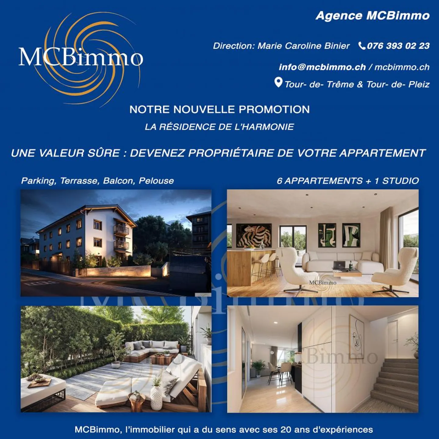 Notre Nouvelle Promotion En construction 3/7 vendus au  Coeur de Chatel- Saint-Denis - Photo 2 sur 13