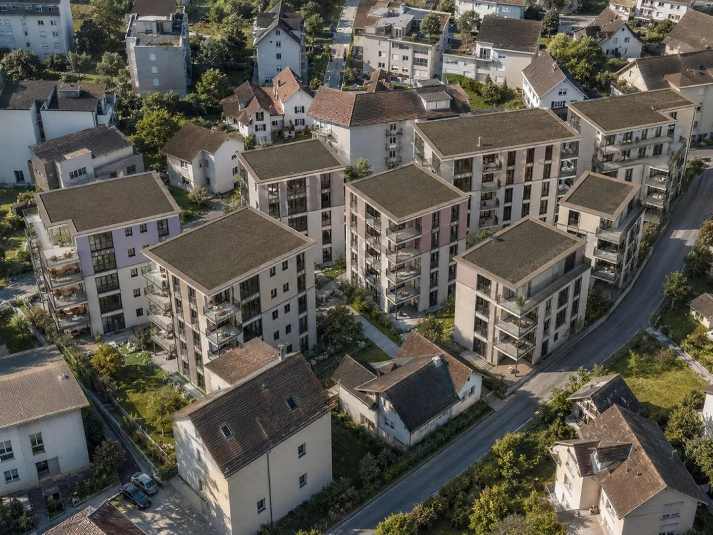2 Appartement moderne de 5,5 pièces, nouvelle construction avec belle vue à Unterägeri - Photo 2 sur 6