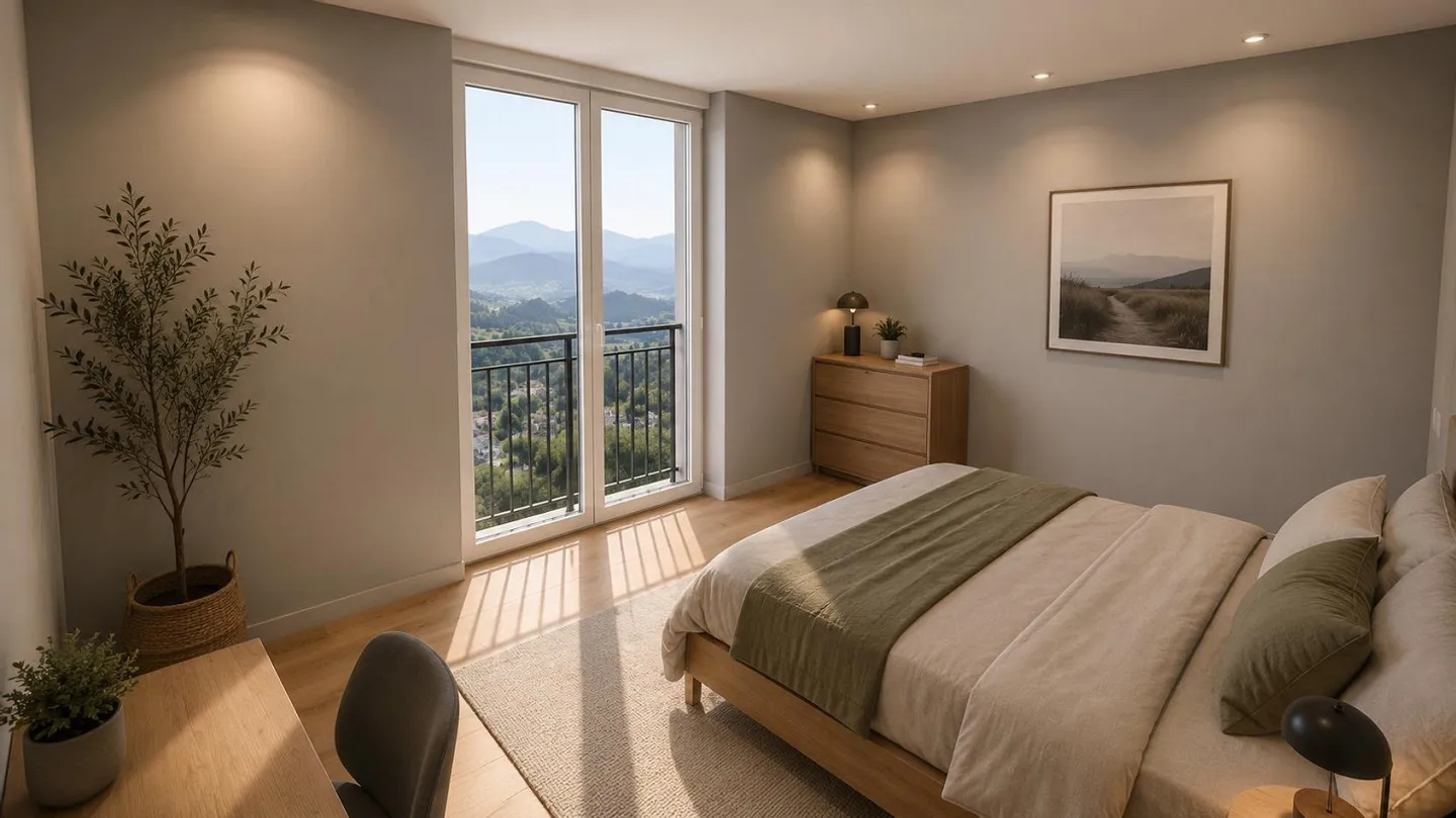 2 Appartement moderne de 5,5 pièces, nouvelle construction avec belle vue à Unterägeri - Photo 3 sur 6