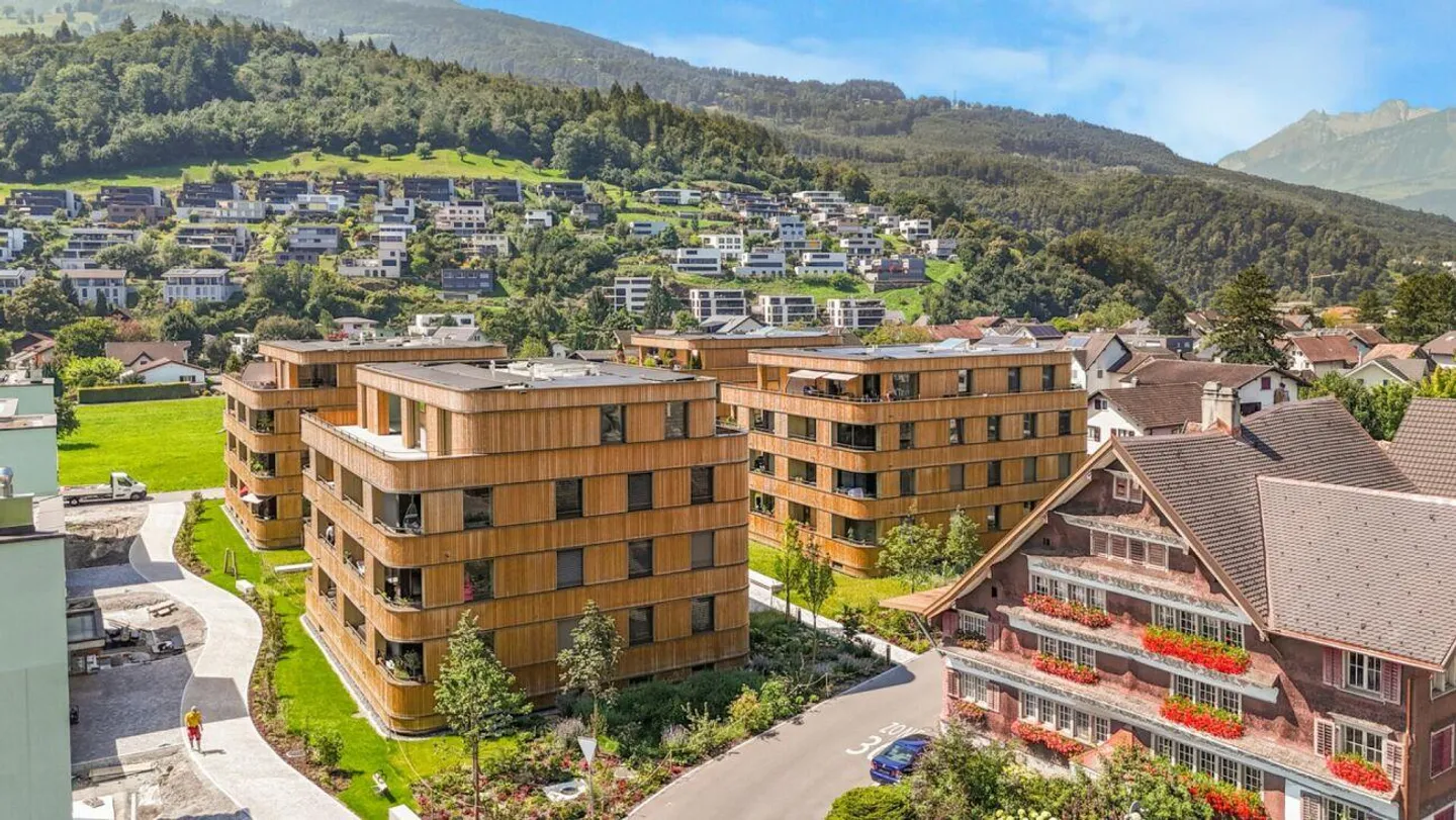Appartamento attico di 6,5 stanze nel nuovo Sinda 3 a Buchs SG - Foto 1 di 11