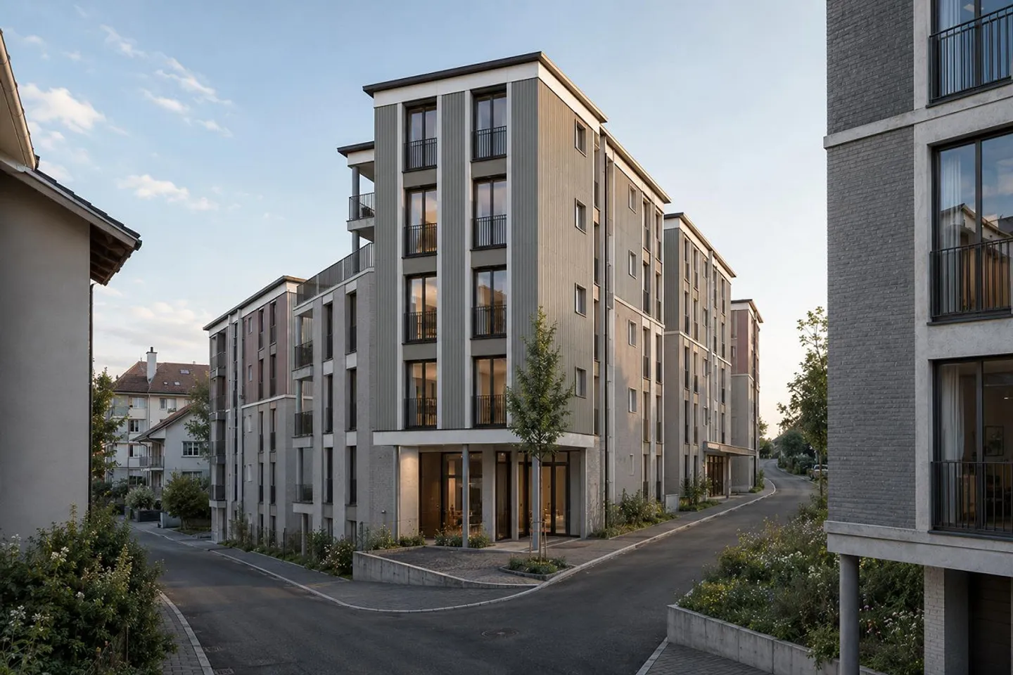2 Appartement moderne de 5,5 pièces, nouvelle construction avec belle vue à Unterägeri - Photo 6 sur 6