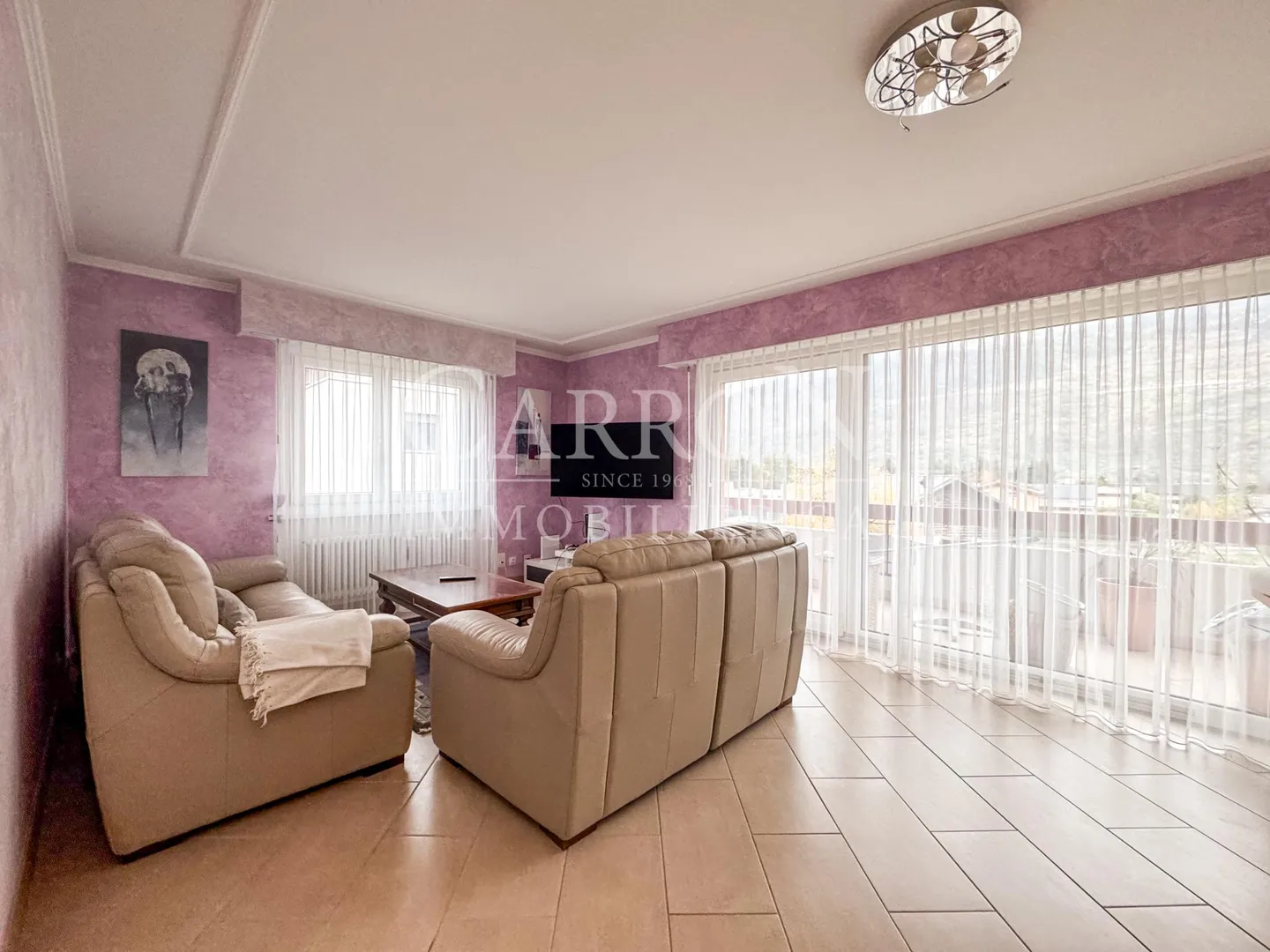 Ampio appartamento 3.5 a Ardon - Con charme mediterraneo - Foto 3 di 9