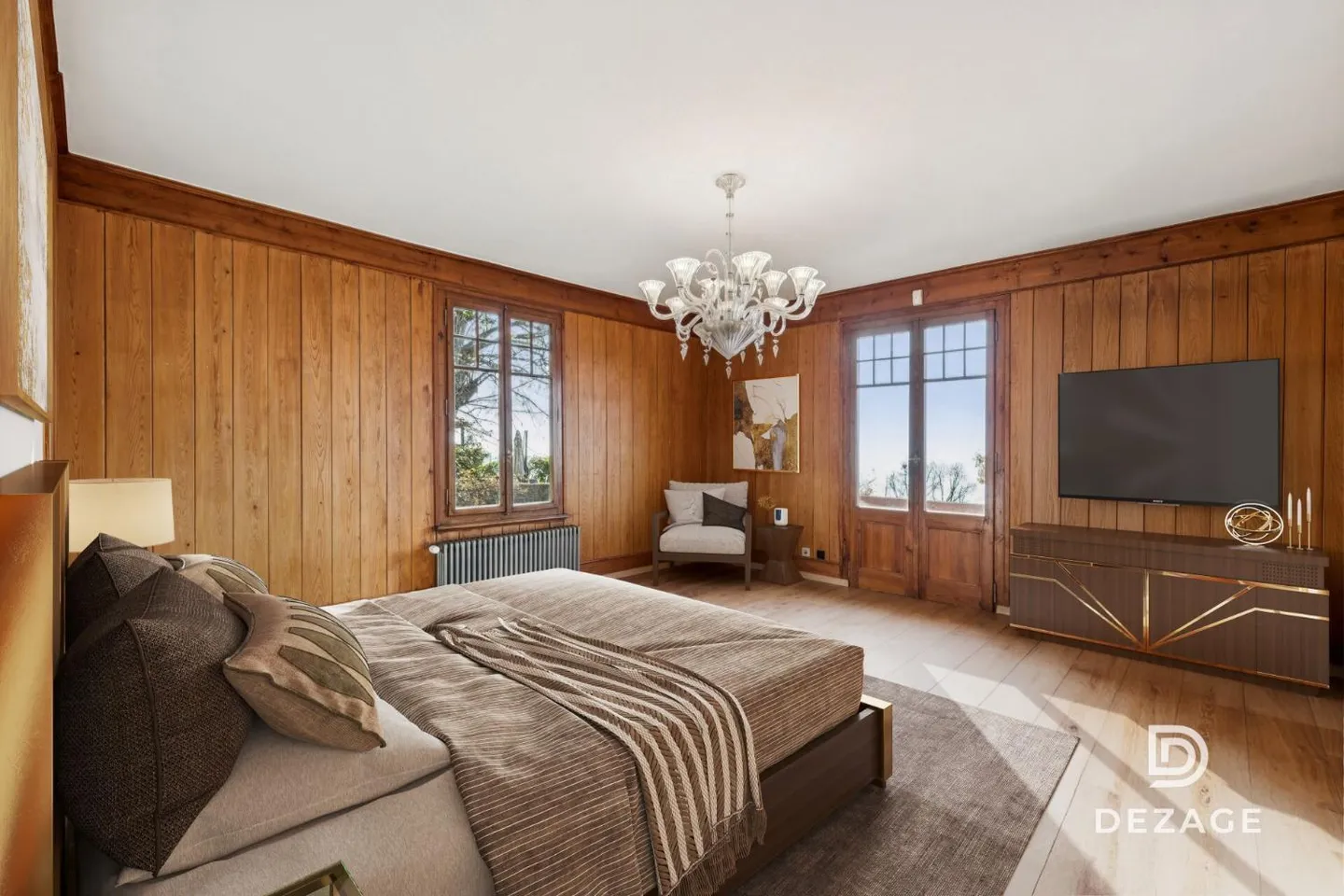 Casa di carattere sulle alture di Montreux, con vista lago e giardino - Foto 6 di 13