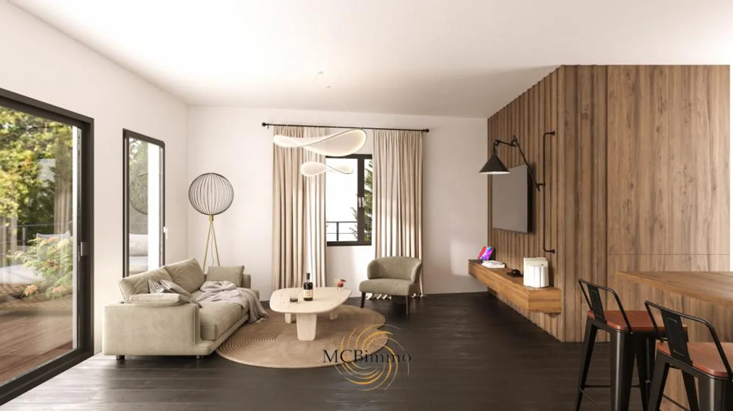 Very beautiful business in construction beautiful apartment with terrace lawn 124 m² - Photo 2 of 7