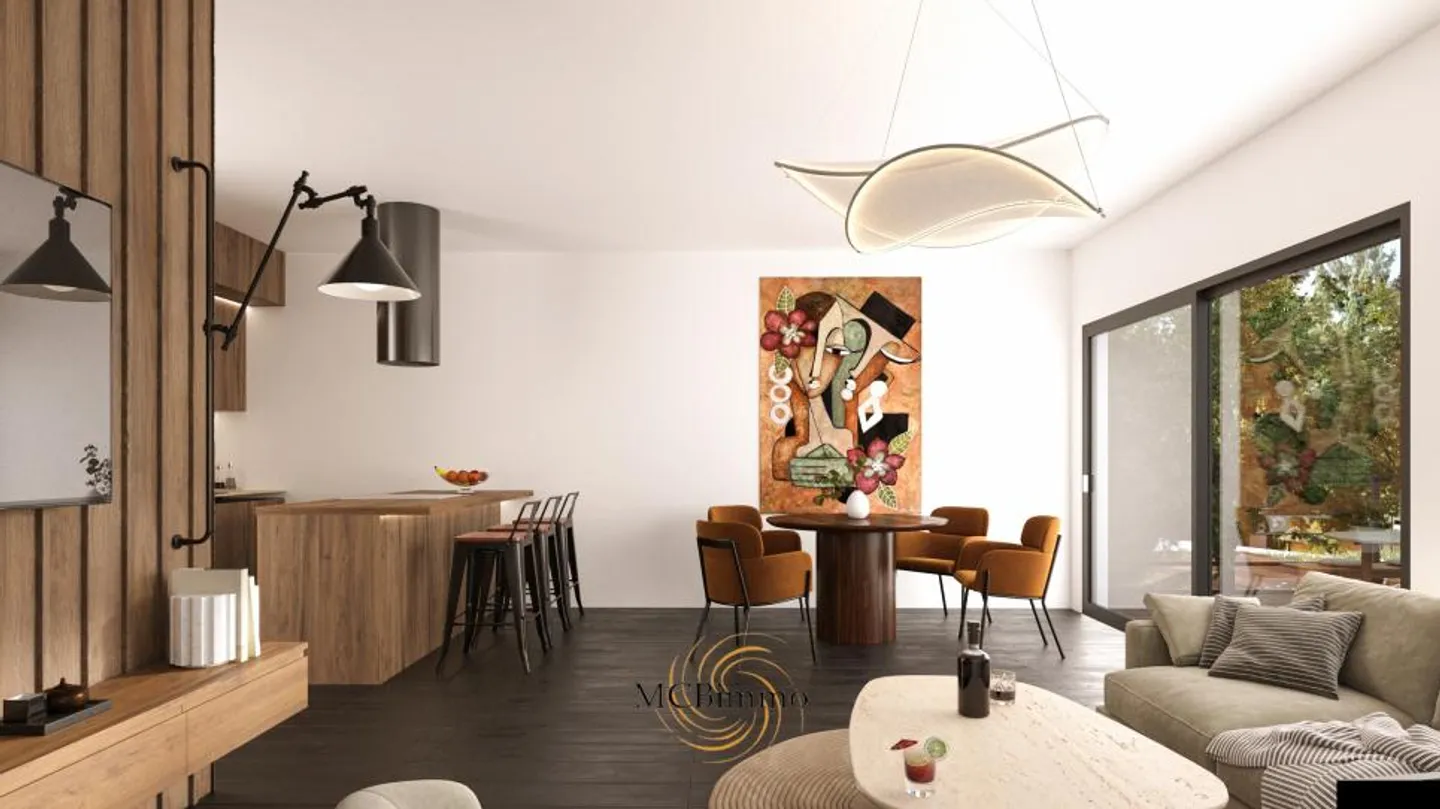 Very beautiful business in construction beautiful apartment with terrace lawn 124 m² - Photo 3 of 7