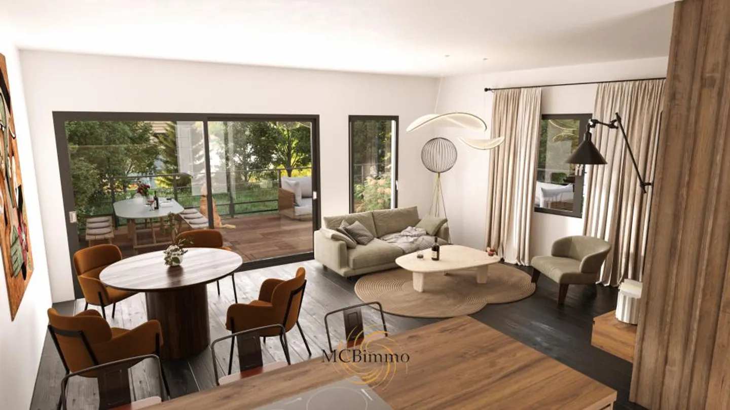 Very beautiful business in construction beautiful apartment with terrace lawn 124 m² - Photo 4 of 7