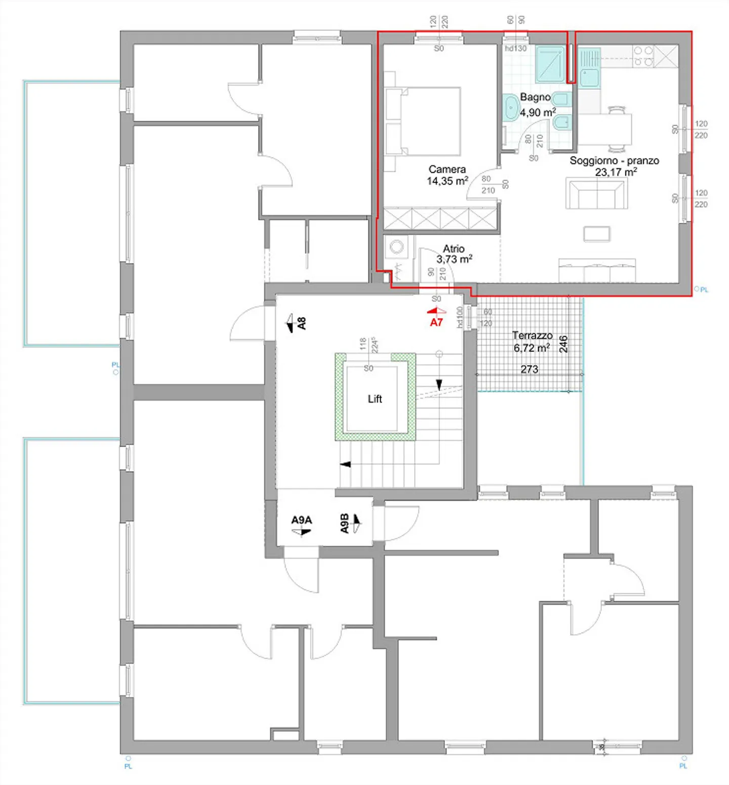 Penthouse with terrace in a convenient and strategic area - Photo 14 of 14