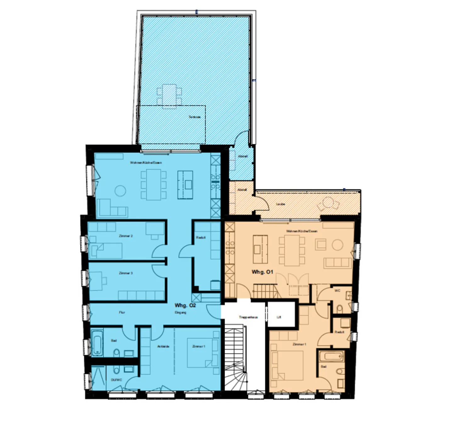 Casa multifamiliare moderna - Foto 7 di 13