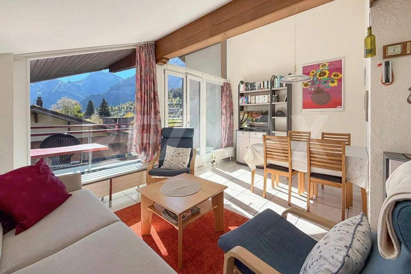 Appartement en penthouse ensoleillé de 2½ pièces à Kandersteg - Photo 4 sur 13