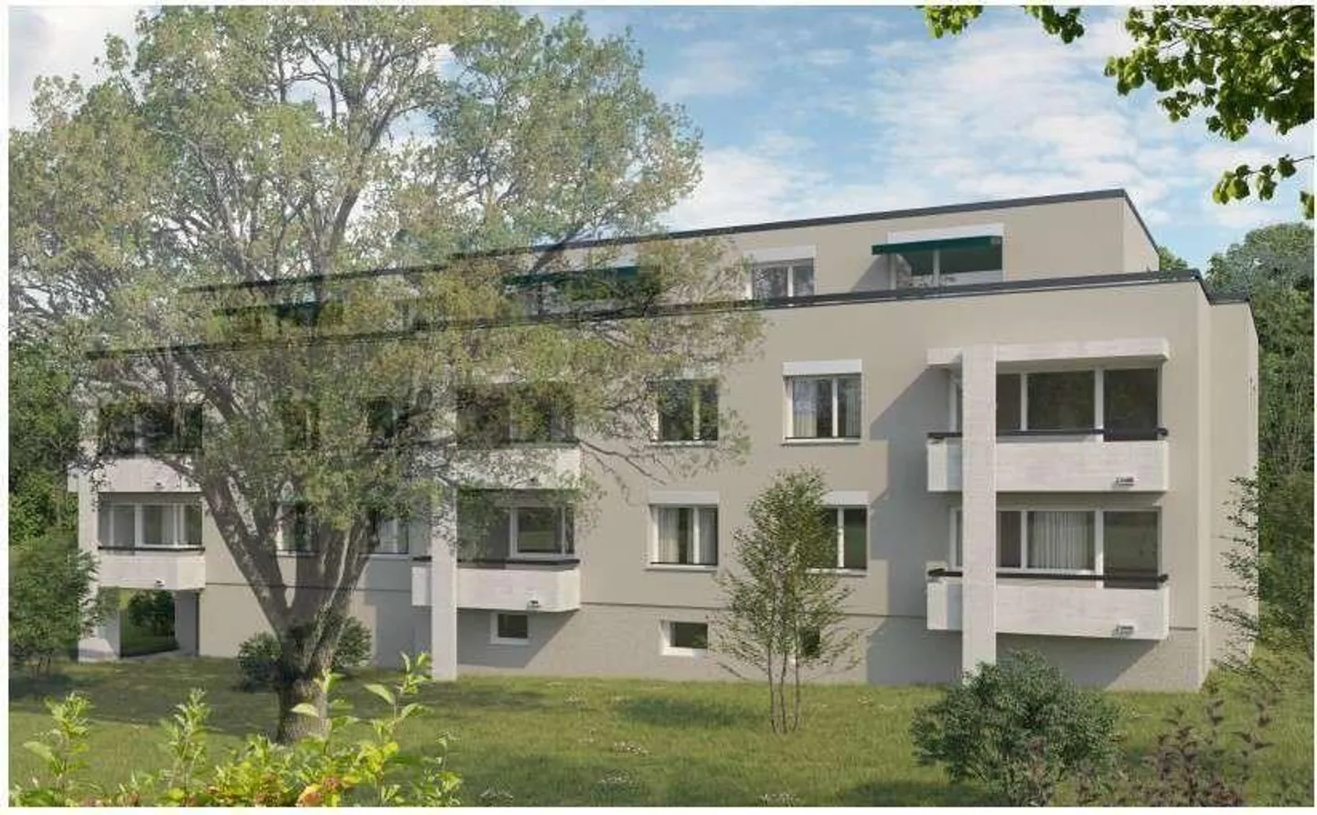 Appartamenti 3/3.5 appena ristrutturati in una posizione tranquilla a Riehen - Foto 1 di 5