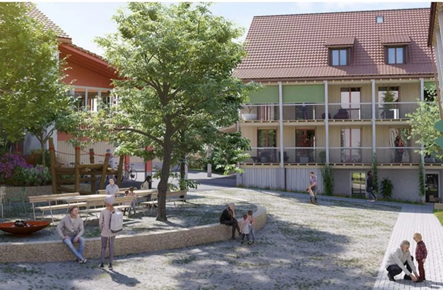 Appartement en duplex de 5,5 pièces - Photo 2 sur 10