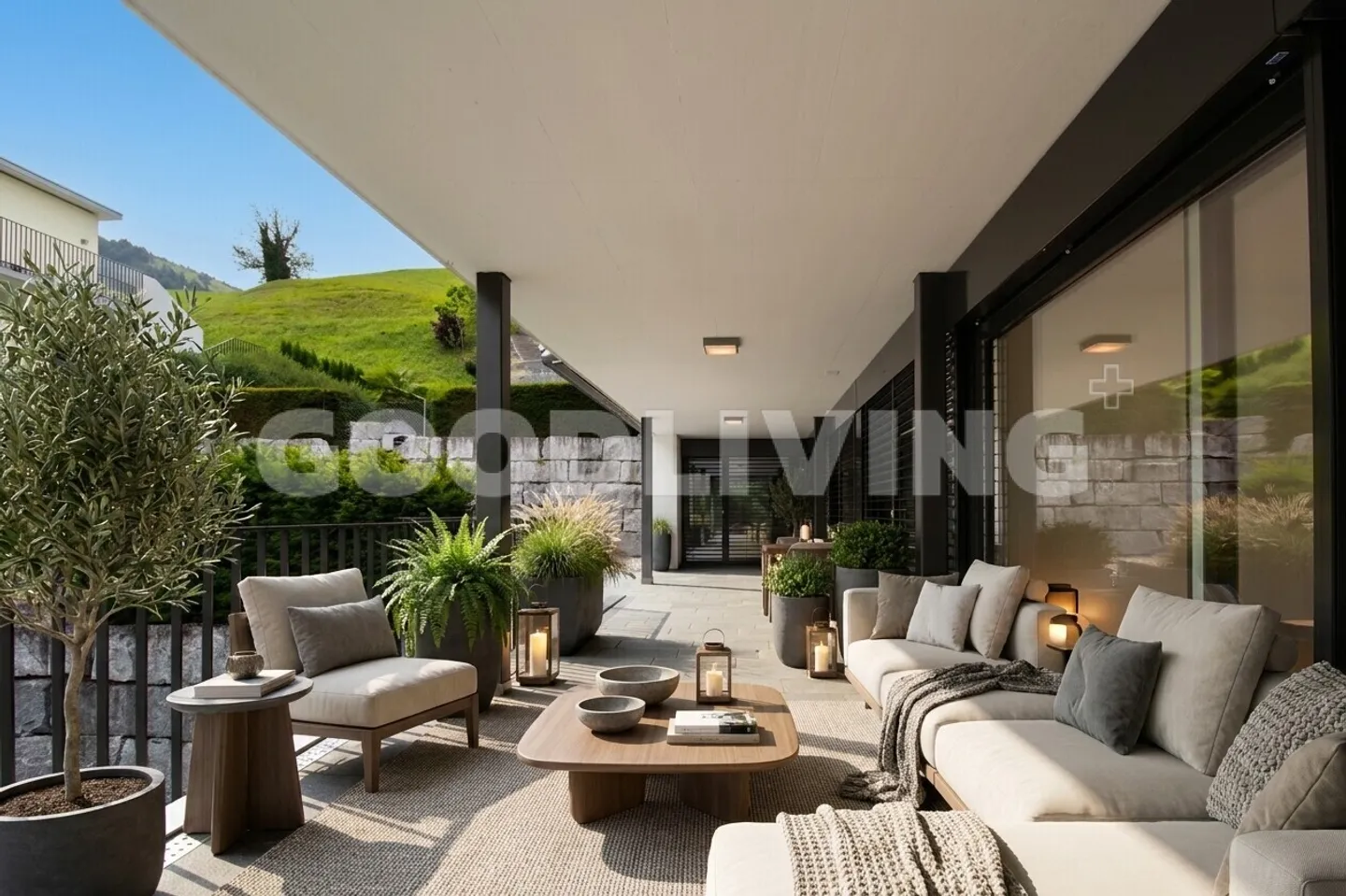 Appartement moderne avec jardin à Dallenwil - Photo 2 sur 7