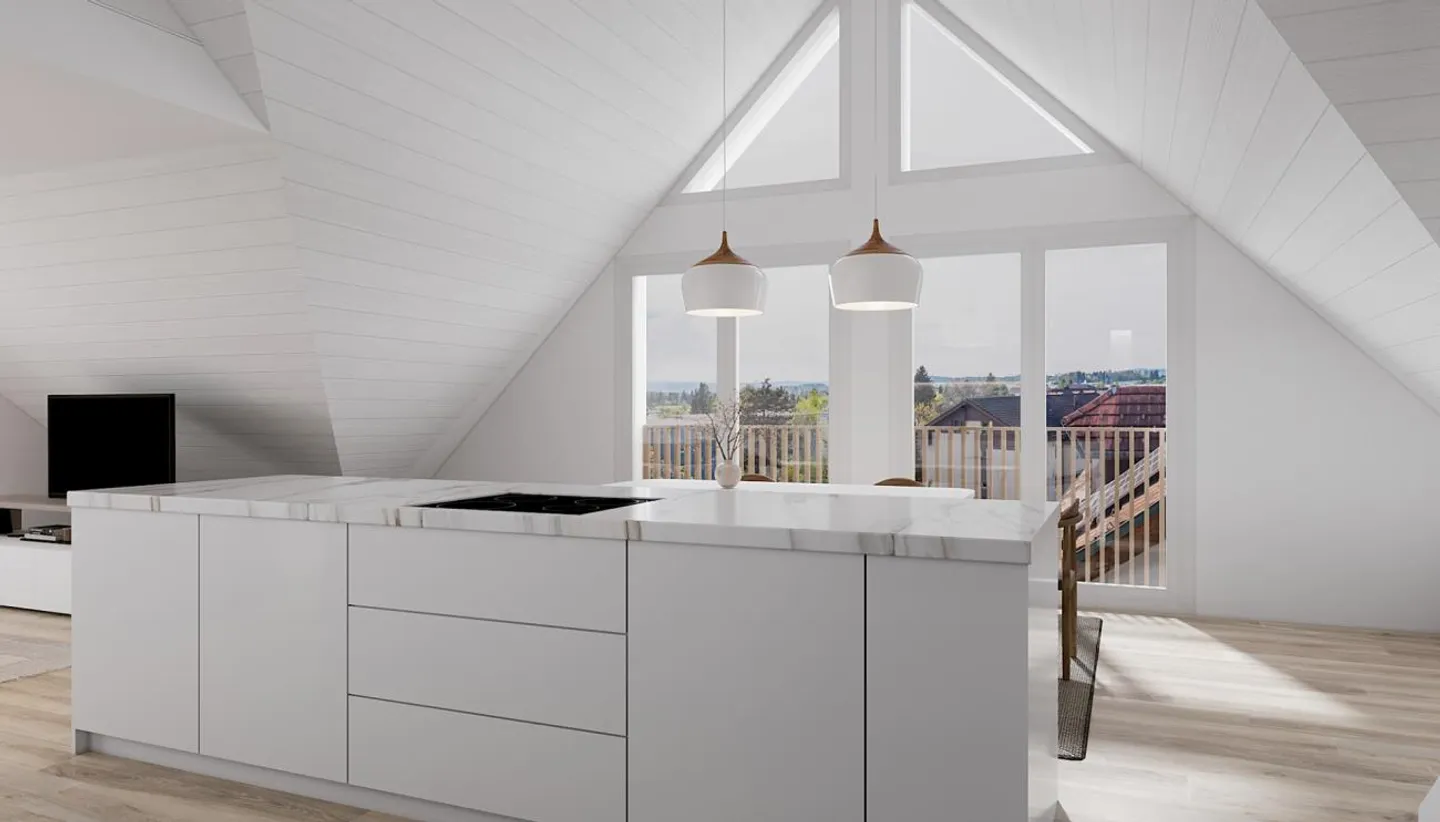 Au-dessus des toits de Wolfhausen - Photo 3 sur 10