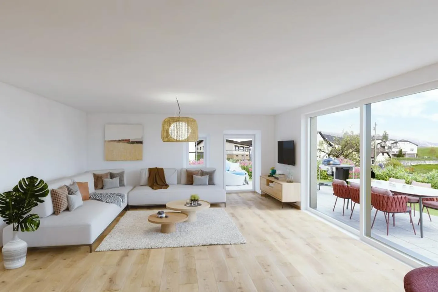 Einzigartige Gelegenheit! Wunderschöne neue Wohnung im Herzen der Natur - Foto 7 von 9