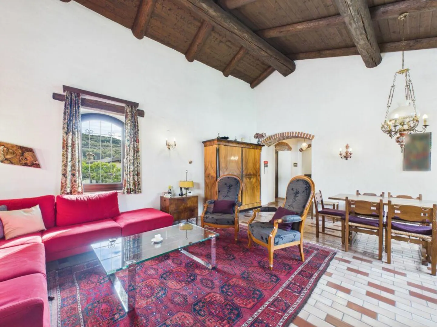 Charakteristische 4.5 Zimmer im Herzen des Kerns von Origlio mit Parkplatz und Garten - Foto 3 von 15