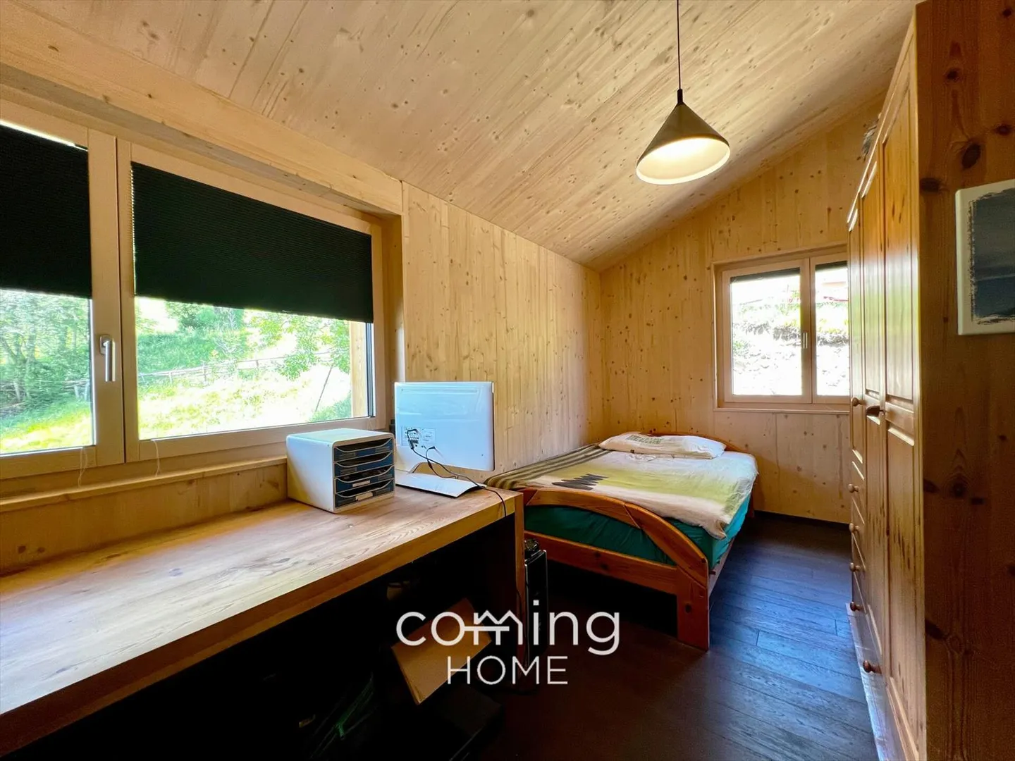 Sustainable living in Ferden - Solid wood house for rent with mountain view - Photo 7 of 10