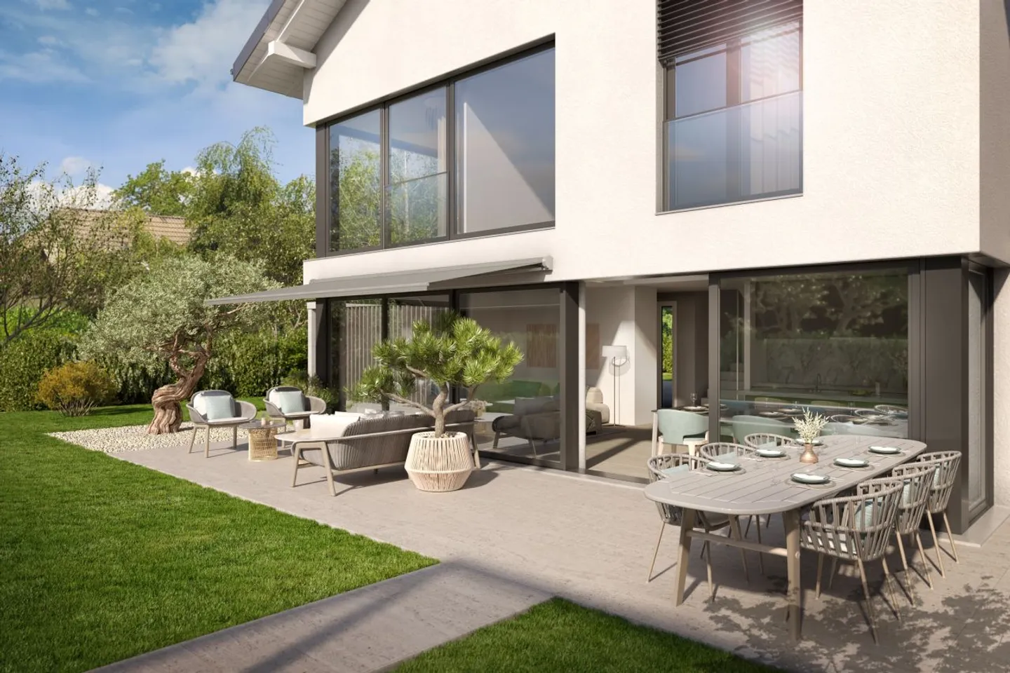 Villa d'exception à Coppet. Confort, lumière et efficacité énergétique. - Photo 4 sur 5