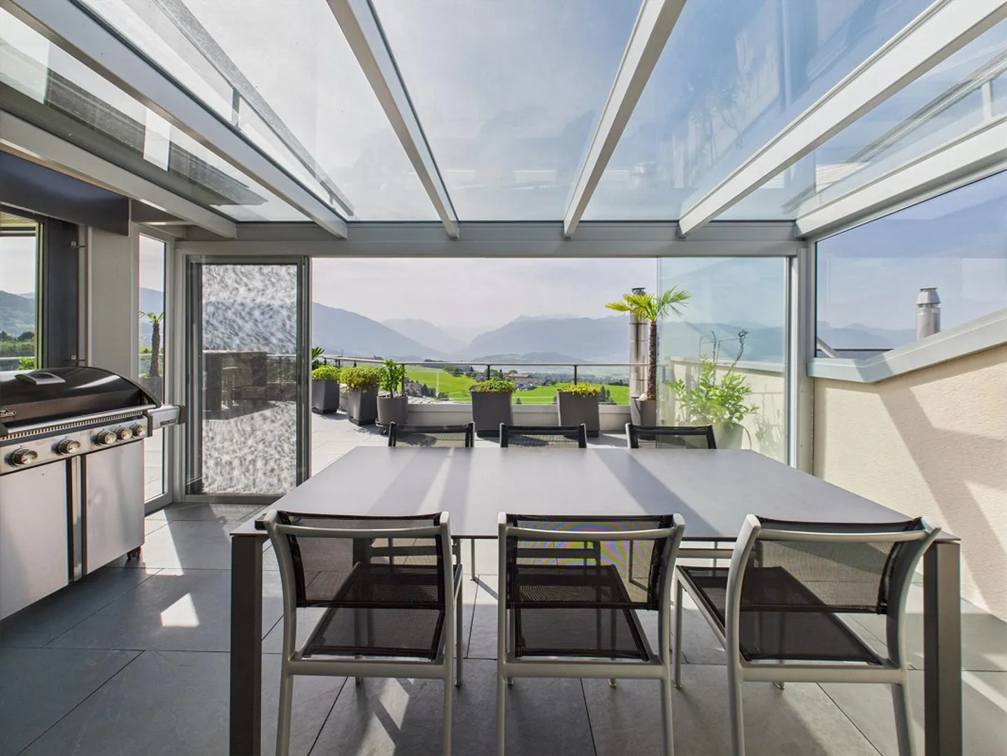 Exklusive Terrassenwohnung an wunderschöner Lage mit freier Sicht a... - Foto 5 von 11