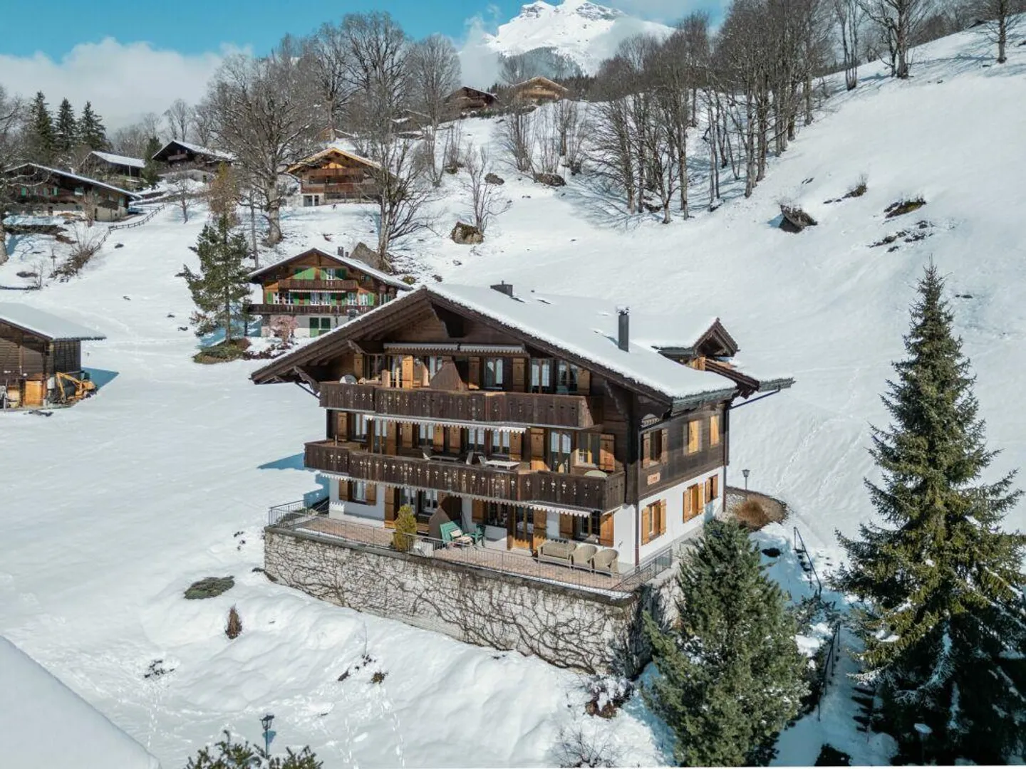 Ampio appartamento di 4,5 stanze nel Chalet Gemel con vista sulle montagne - Foto 20 di 20