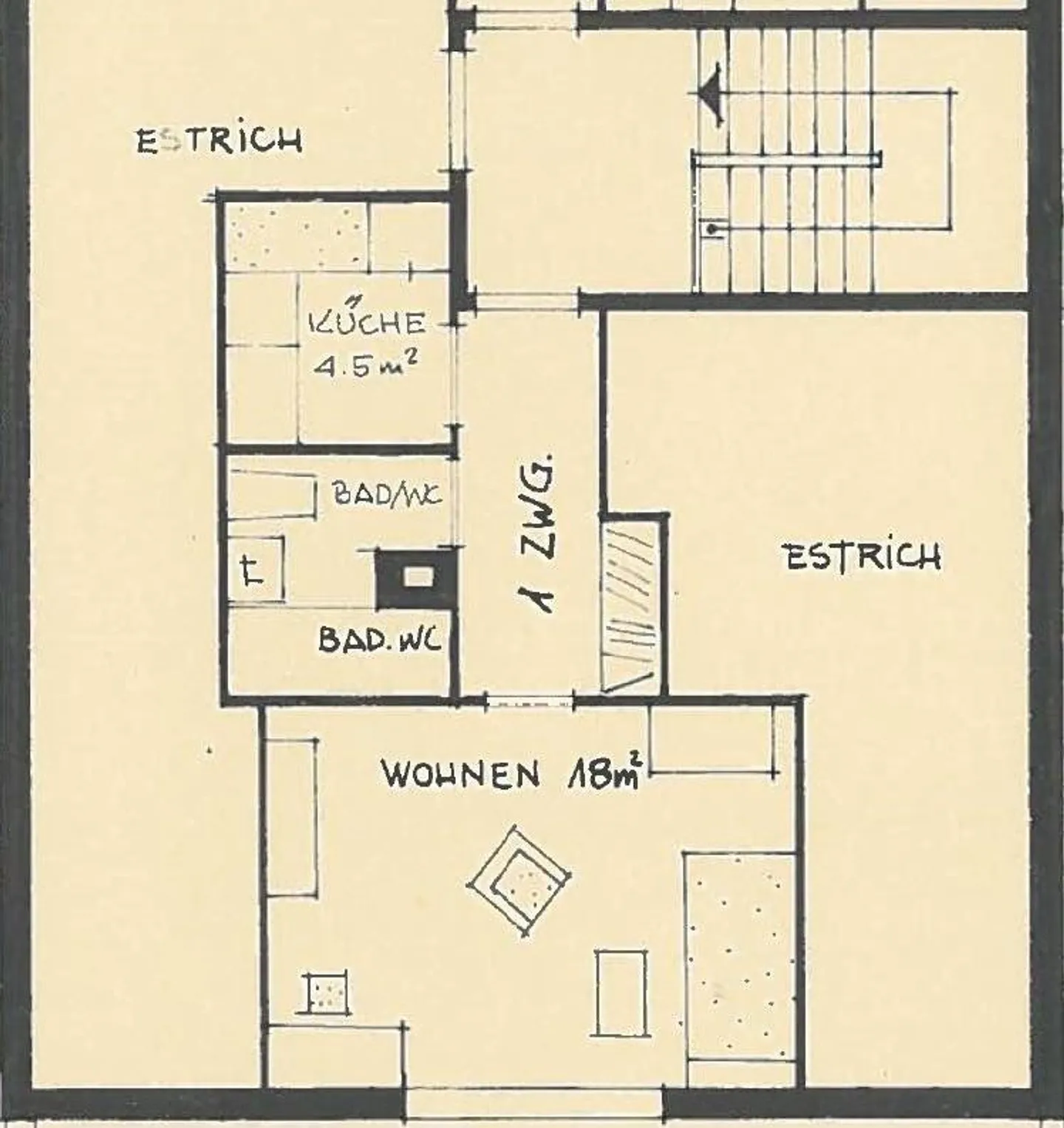 MIETEN OHNE KAUTION - Charmante Dachwohnung für Singels - Photo 4 of 5
