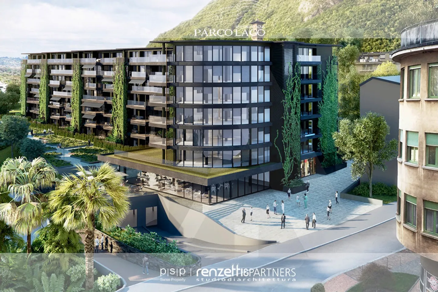 DACHGESCHOSS IN EINER NEUEN WOHNANLAGE IN LUGANO-PARADISO - Foto 10 von 11