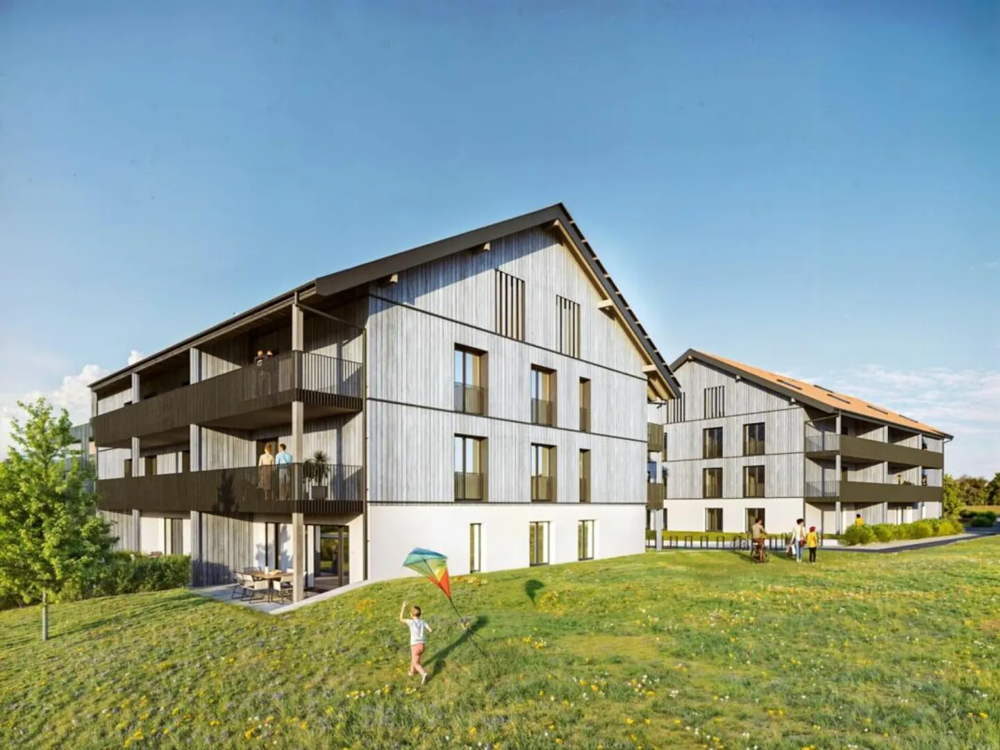 Geräumige Wohnung in Duillier - Foto 1 von 3