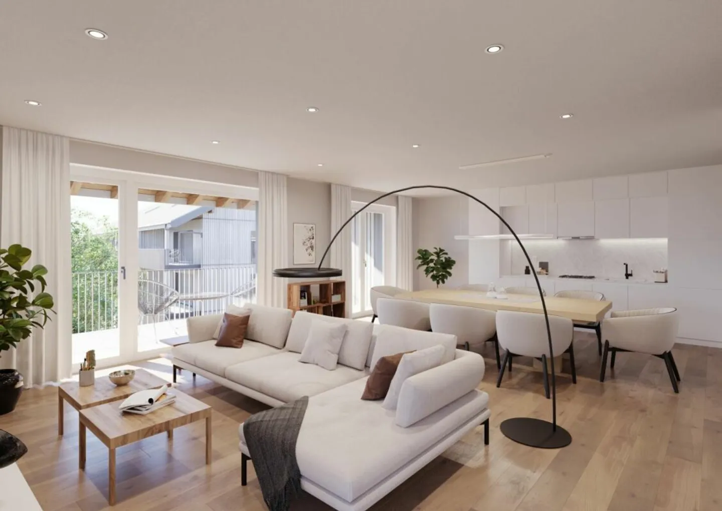 Geräumige Wohnung in Duillier - Foto 2 von 3